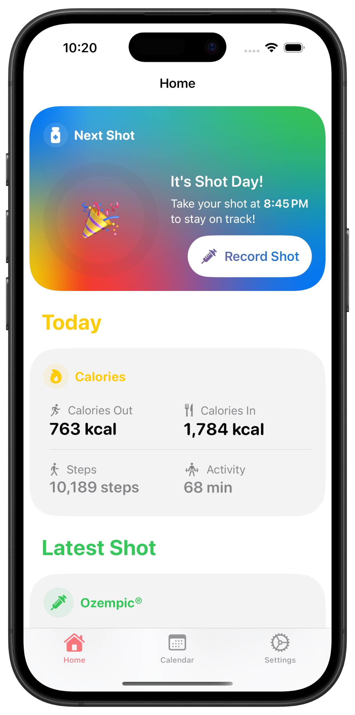 MyGLP App Screenshot